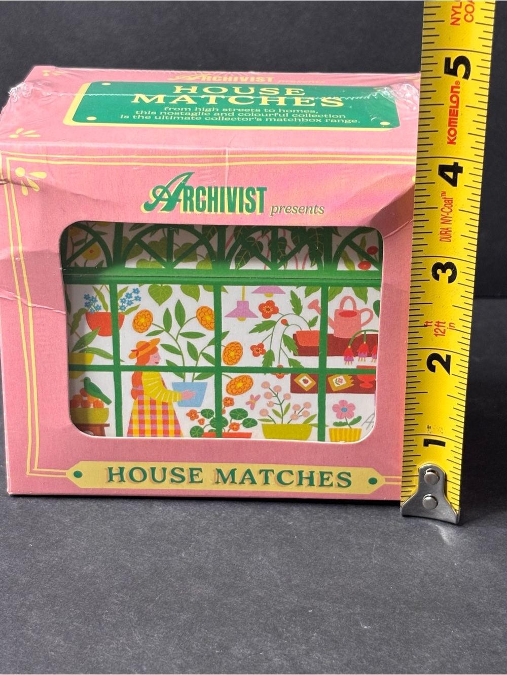 Anthropologie Greenhouse House Matches by Archivist Great Stocking Stuffer New - Picture 14 of 16